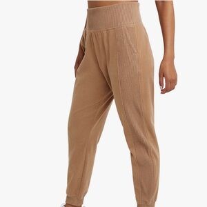 Champion Tan Ribbed Joggers